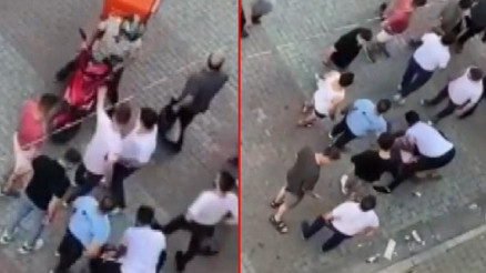 Boyacıya taciz iddiası sonrası sokak ortasında dayak Boyacıya taciz iddiası sonrası sokak ortasında dayak