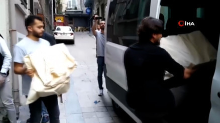 Beyoğlu’nda bulunan HDK binasına operasyon