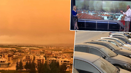 Meteorolojiden uyarı: Suriye kaynaklı toz bulutu Türkiye’de... Sürücüler oto yıkamacıların yolunu tuttu