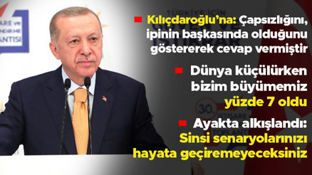 Son dakika... Cumhurbaşkanı Erdoğandan Suriyeye harekat sözleri: Güvenlik endişelerini yeni harekatlarla gidereceğiz