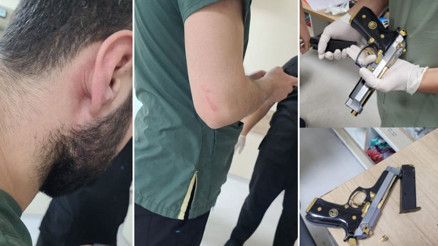 Diyarbakır’da doktora şiddet: Önce darp etti sonra silah çekti