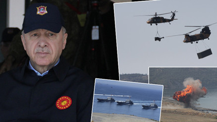 Son dakika... İzmirde nefes kesen Efes-2022 Tatbikatı Cumhurbaşkanı Erdoğan da katılıyor