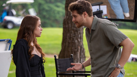 Öpüşme sahnesinde kriz