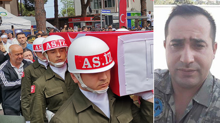 Şehit Uzman Çavuş Demir, son yolculuğuna uğurlandı