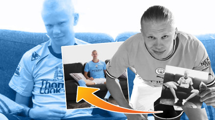 Son dakika: Erling Haaland Manchester Cityye imzayı attı Transfer videosu çok konuşuldu 22 yıl sonra baba detayı...