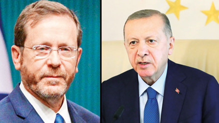 Herzog ile telefonda görüştü Herzog ile telefonda görüştü