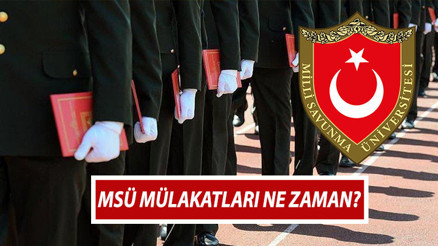MSÜ mülakatları ne zaman 2022 MSÜ 2. seçim aşaması Harp Okulları ve Astsubay MYO fiziki yeterlilik sınavı takvimi