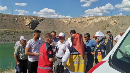 Gölete giren çocuklardan kötü haber Gölete giren çocuklardan kötü haber