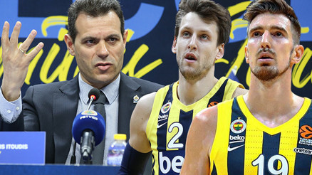 Fenerbahçe Bekonun yeni hocası Dimitris Itoudis imza töreninde açıkladı Jan Vesely resmen ayrıldı, Nando De Colo ve Scotie Wilbekin...