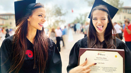 Ünlü oyuncu kep attı