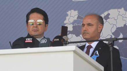 İçişleri Bakanı Soylu, orman yangın alanından polis okulu öğrencilerine seslendi