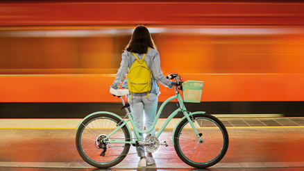 Bisikletlere trene binme izni