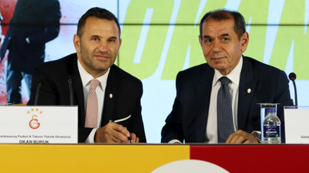 Son dakika: Galatasarayda Okan Buruktan imza töreninde Fatih Terim sözleri Dursun Özbekten transfer açıklaması...