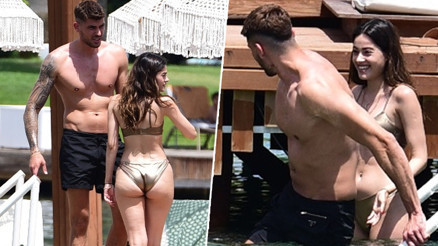 Ünlü ikili tatilde... Bodrum âşıkları