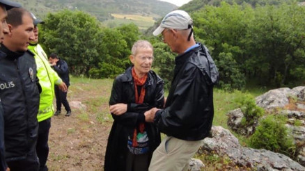 Çorumda kaybolan ABDli turist bulundu