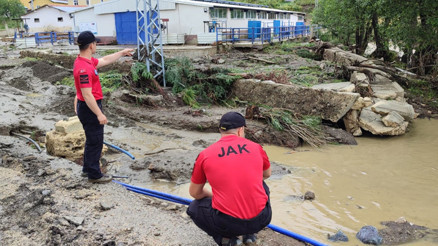 Kastamonuda kayıp kişiyi arama çalışmalarına jandarma da katıldı