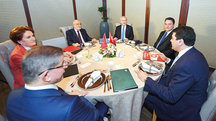 6lı masa beşinci kez toplandı Liderlerden ortak açıklama