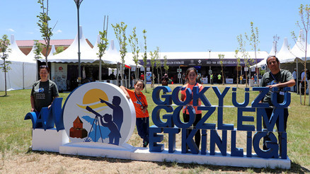 Gökyüzü gözlem etkinliğine Vanda yoğun ilgi