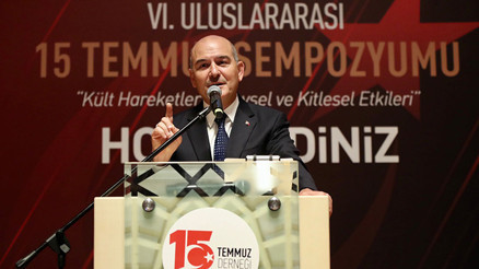 Bakan Soyludan sert sözler: Sakın siz kendi tezgahına düşmeyesiniz Bakan Soyludan sert sözler: Sakın siz kendi tezgahına düşmeyesiniz