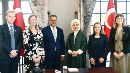 BMden Emine Erdoğan’a iklim övgüsü