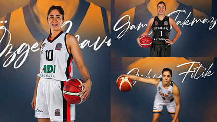 Çukurova Basketboldan 3 transfer
