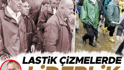 Lastik çizmelerde liderlik Lastik çizmelerde liderlik