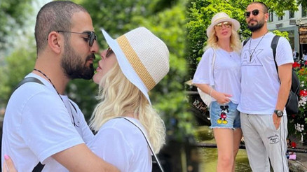 Dudak dudağa pozu olay oldu Seda Hanım burnunuz yok