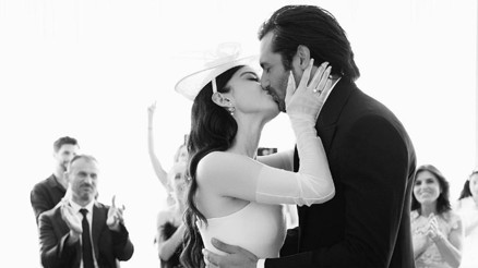 Özge Gürel ile Serkan Çayoğlu evlendi