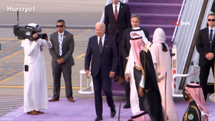 ABD Başkanı Biden, Suudi Arabistan’da