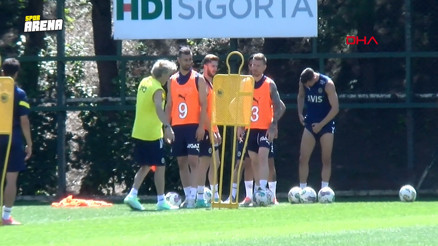 Fenerbahçede Ferdi Kadıoğlu idmana katılmadı Dinamo Kiev hazırlıkları...