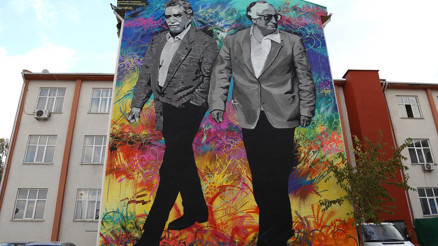 Binalar tuvale dönüşüyor