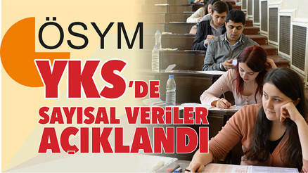 YKS’de sayısal veriler açıklandı
