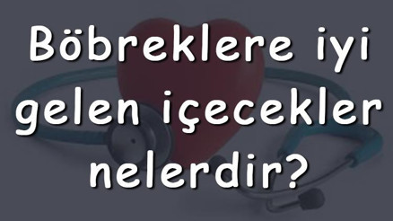 Böbreklere iyi gelen içecekler nelerdir Böbreklere iyi gelen besinler, meyveler, sebzeler ve çaylar