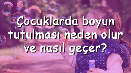 Çocuklarda boyun tutulması neden olur ve nasıl geçer Çocuklarda boyun tutulmasına ne iyi gelir