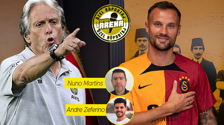 Galatasarayın yeni golcüsü Haris Seferovici Portekizli gazetecilere sorduk Jorge Jesusa diz çöktürmesi unutulmaz...