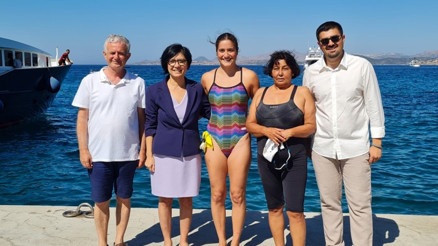 Bodrumlu Aysu Türkoğlu Manş Kanalı’nı geçen en genç yüzücü olarak adını tarihe yazdıracak Bodrumlu Aysu Türkoğlu Manş Kanalı’nı geçen en genç yüzücü olarak adını tarihe yazdıracak