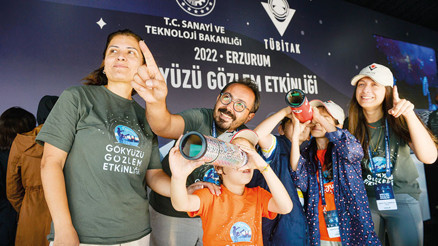 Gökyüzü meraklıları yıldızlara koştu