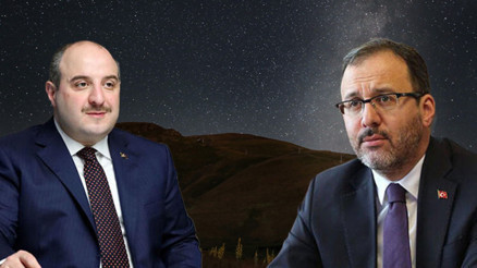 Anadolunun çatısından uzayı izlediler