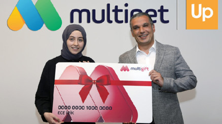 Multinetliye Sürpriz Hediye  Şanslı Multinetliye 10 bin TL değerinde MultiGift
