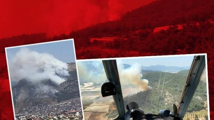 Havaların sıcak seyrettiği bölgelerden ardı ardına yangın haberleri