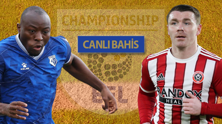 Championshipte ilk haftanın perdesi Vicarage Roadda kapanıyor Watforda verilen iddaa oranı...