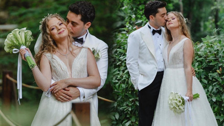 Büyük aşkta mutlu son Genç oyuncu evlendi...