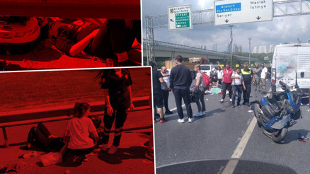 Beşiktaşta feci kaza 10 yaşındaki çocuk hayatını kaybetti, 4 yaralı