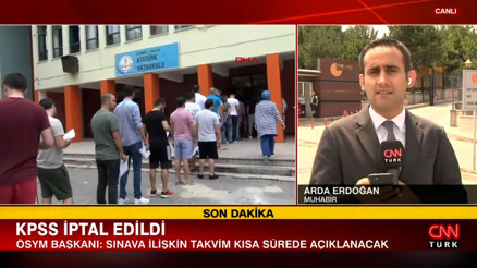 KPSS oturumları iptal edildi KPSS oturumları iptal edildi