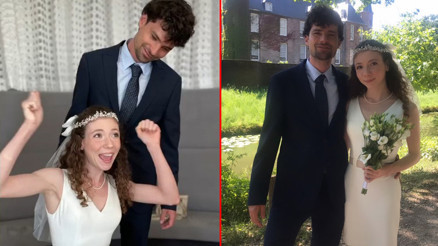 Ece Yüksel çocukluk aşkıyla evlendi