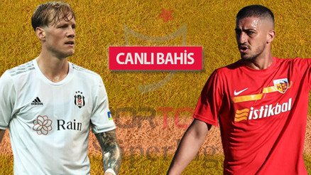 Beşiktaşta 3 sakat, Kayserisporun transfer tahtası kapalı Bu maça iddaa oynayanların %48i...