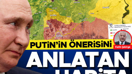 Putin’in önerisini anlatan harita