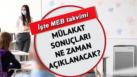 Sözleşmeli öğretmenlik mülakat sonuçları ne zaman açıklanacak 20 bin sözleşmeli öğretmen sözlü sınavı sonuç tarihi yaklaşıyor