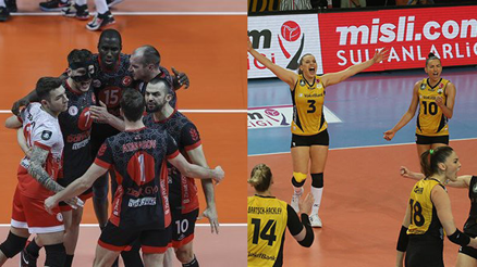 Efeler Ligi ve Sultanlar Liginde yeni sezonun fikstürü çekildi