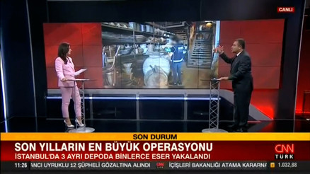 İstanbulda büyük tarihi eser operasyonu
